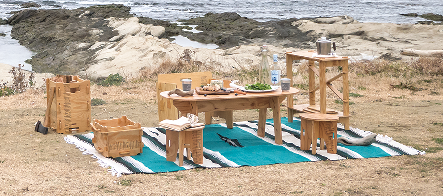 PANEL LONG TABLE | YOKA＜ヨカ＞ ゆったりと時間を味わうための