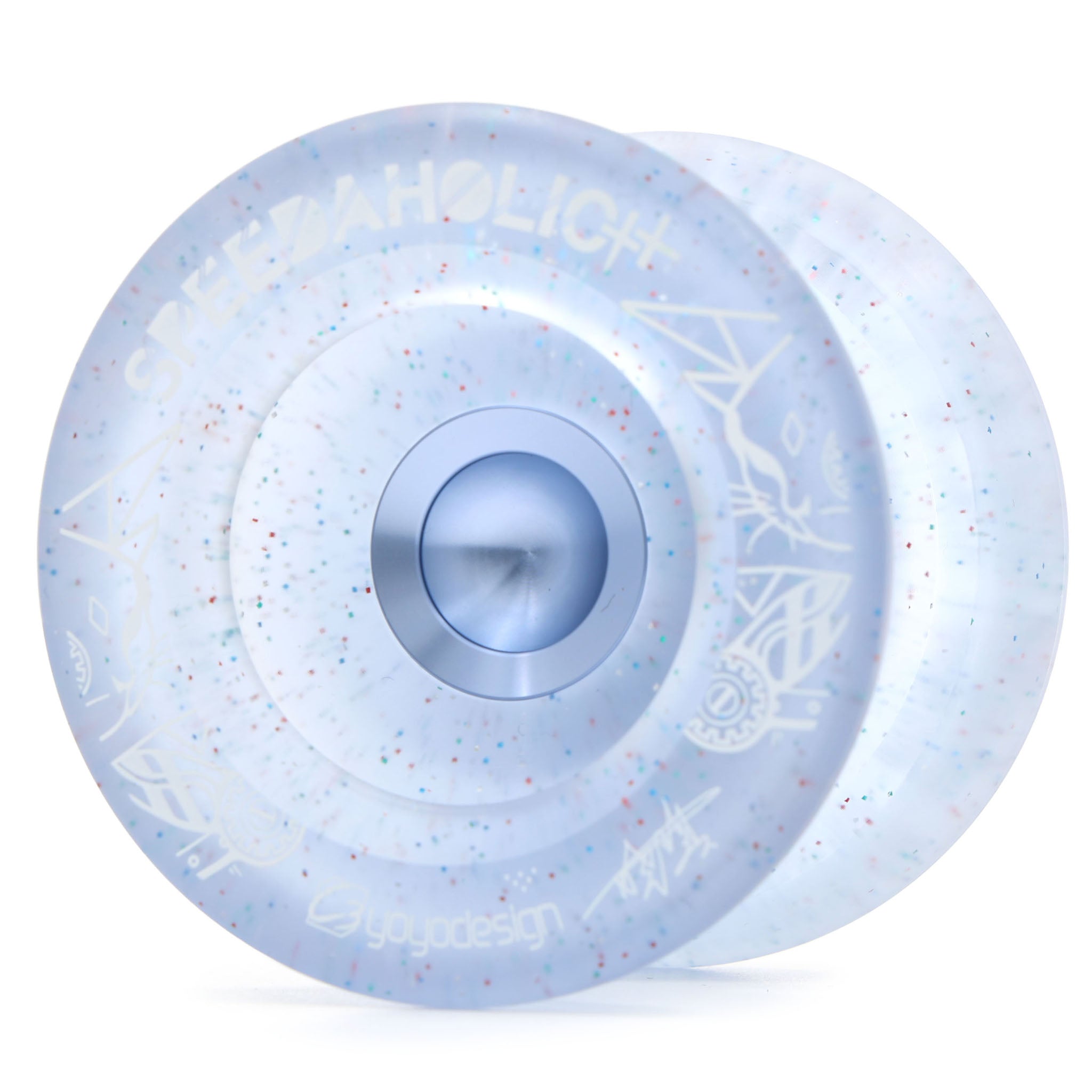 新型スピーダホリックxxフェードスモークパープルクリアー×パープル