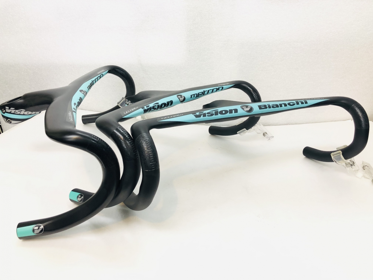アウトレット/50%OFF!】BIANCHI×VISION ステム一体型カーボンハンドル