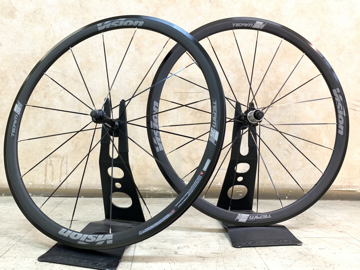 お手頃価格の黒リムアルミホイール！『VISION TEAM 35 COMP SL』が入荷