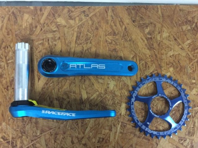 新入荷×MTBパーツ】RACEFACEのクランク＆チェーンリングが入荷しました
