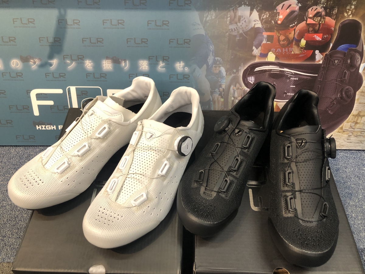 軽い‼涼しい‼ニットアッパーのビンディングペダルFLR「F-11 KNIT