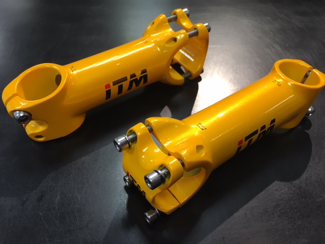 限定数量にて黄色いステムとサドルが新入荷！手に入れるなら今しかない