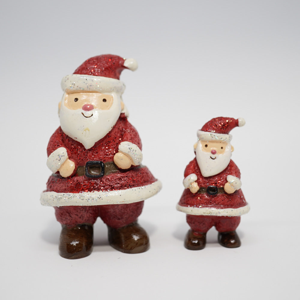 クリスマス 飾り キラキラサンタ ミニチュア – Heartful Country