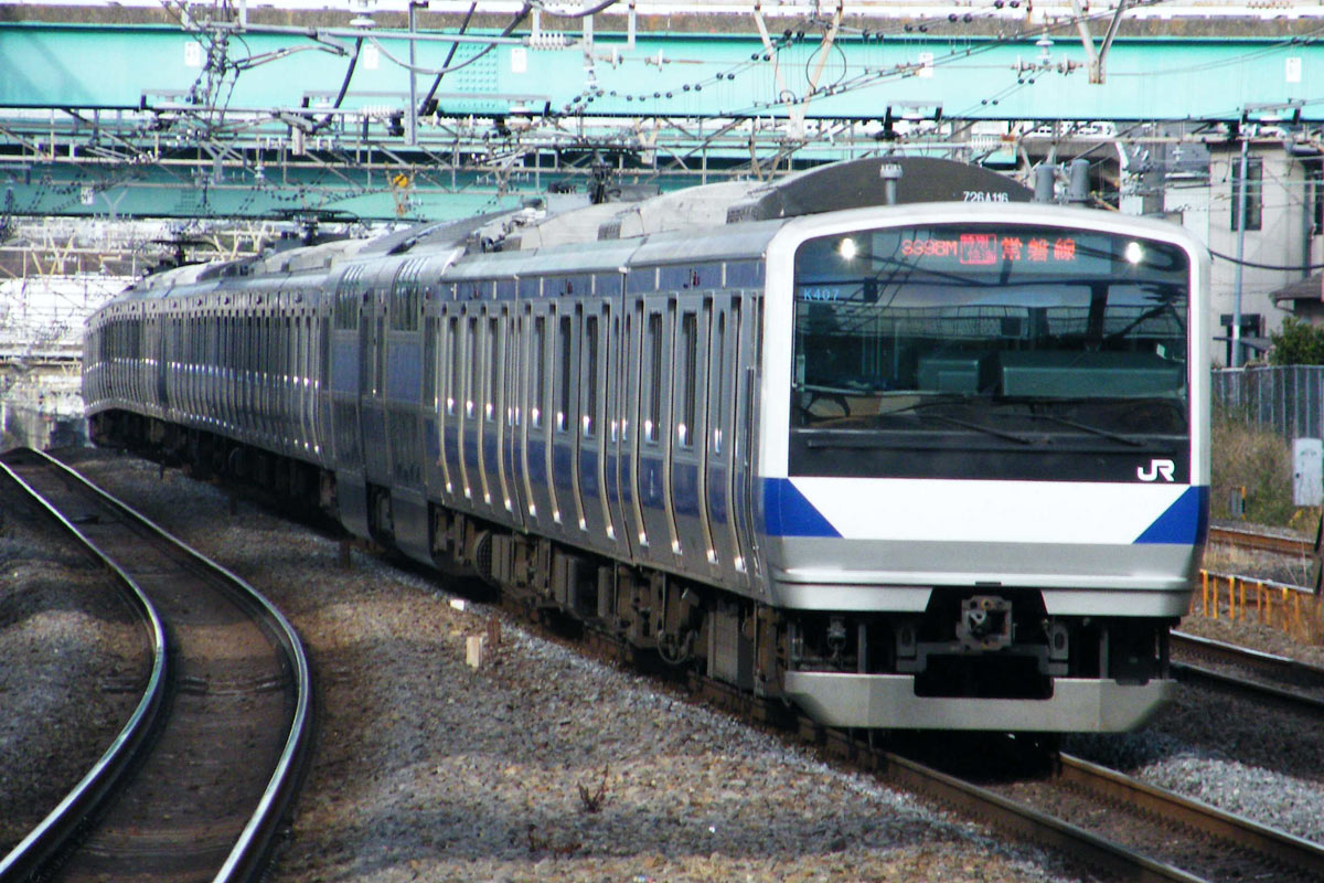 E531系勝田車両センター編成表（最新版） – 4号車の5号車寄り