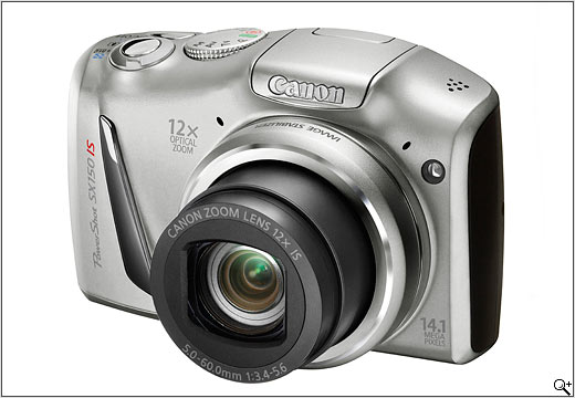 Canon launches PowerShot SX150 IS superzoom: DPReview