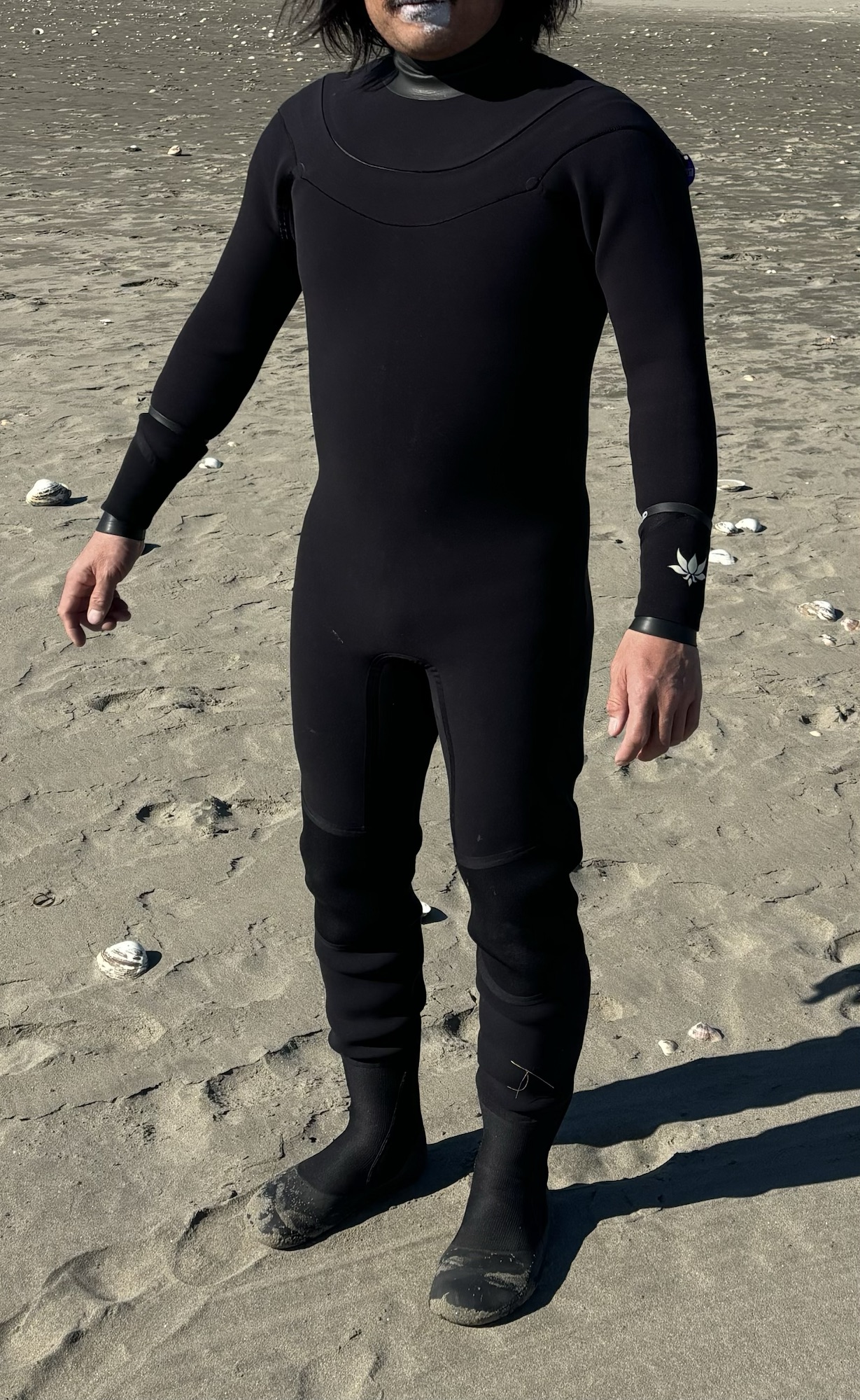 アックスクラシック ライトドライスーツを海で試着してみました