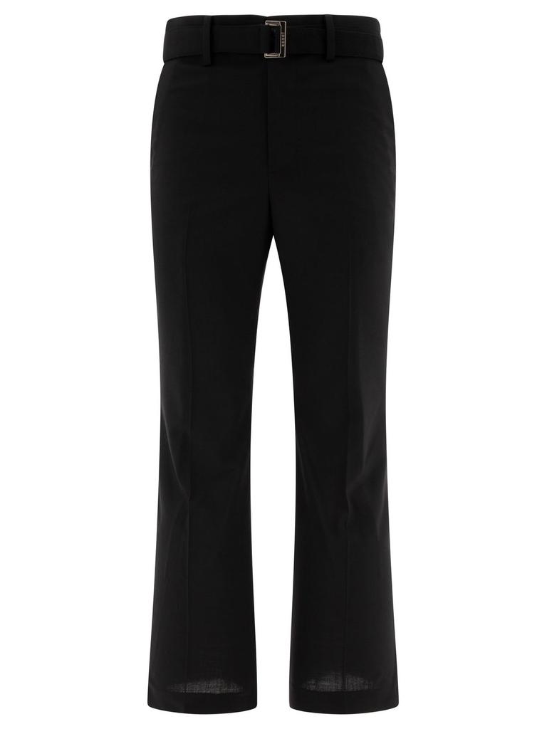 Sacai 25SS Suiting Pants Black/2