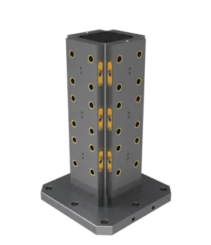 400mm x 400mm x 638mm) RockLock Tombstone, 4 Face Aluminum - CNC