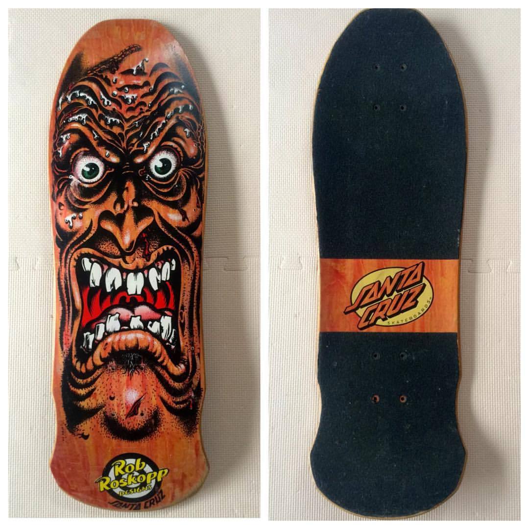 Sk8Cheddar — Santa Cruz Skateboards Rob Roskopp 1986. Art Jim