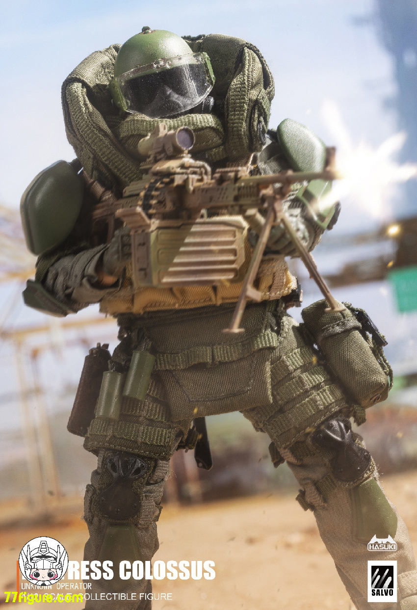 HASUKI 1/12 SA-02 「SALVO」ブラックオプス フォートレス・コロッサス
