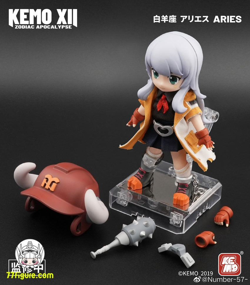 Kemo Mora XII Doll Zodiac Apocalypse 牡羊座 - 77figure.com
