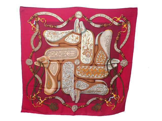 HERMES エルメス CARRE 90 カレ 90 Festival フェスティバル 祭典
