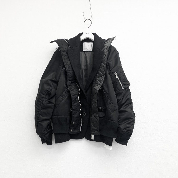 sacaiのドッキング MA-1をお譲りいただきました | ブランド服の宅配