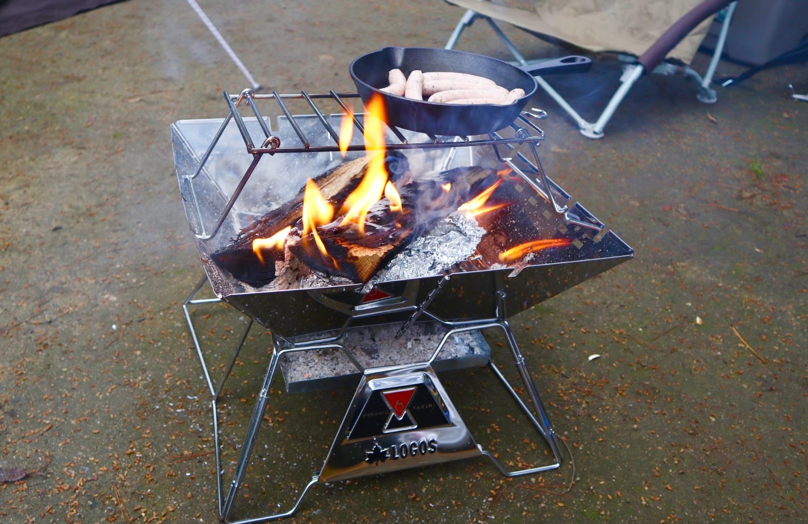 バーベキュー・調理用品 LOGOS TAKIBI SET バーベキュー・調理用品