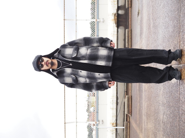 COOTIE PRODUCTIONS / Ombre Check Wool CPO Jacket 通販 正規代理店