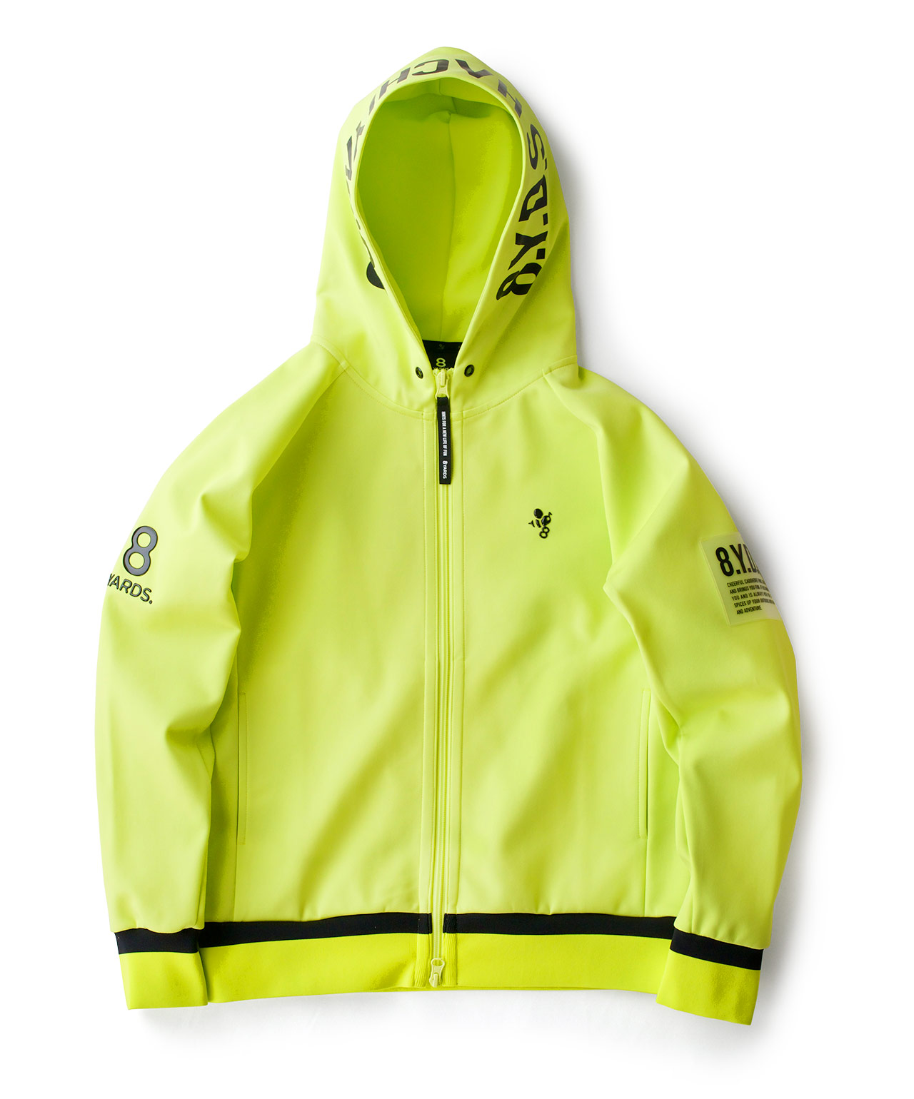 8YARDS / Women's BIG HOODIE IG | LimeYellow
