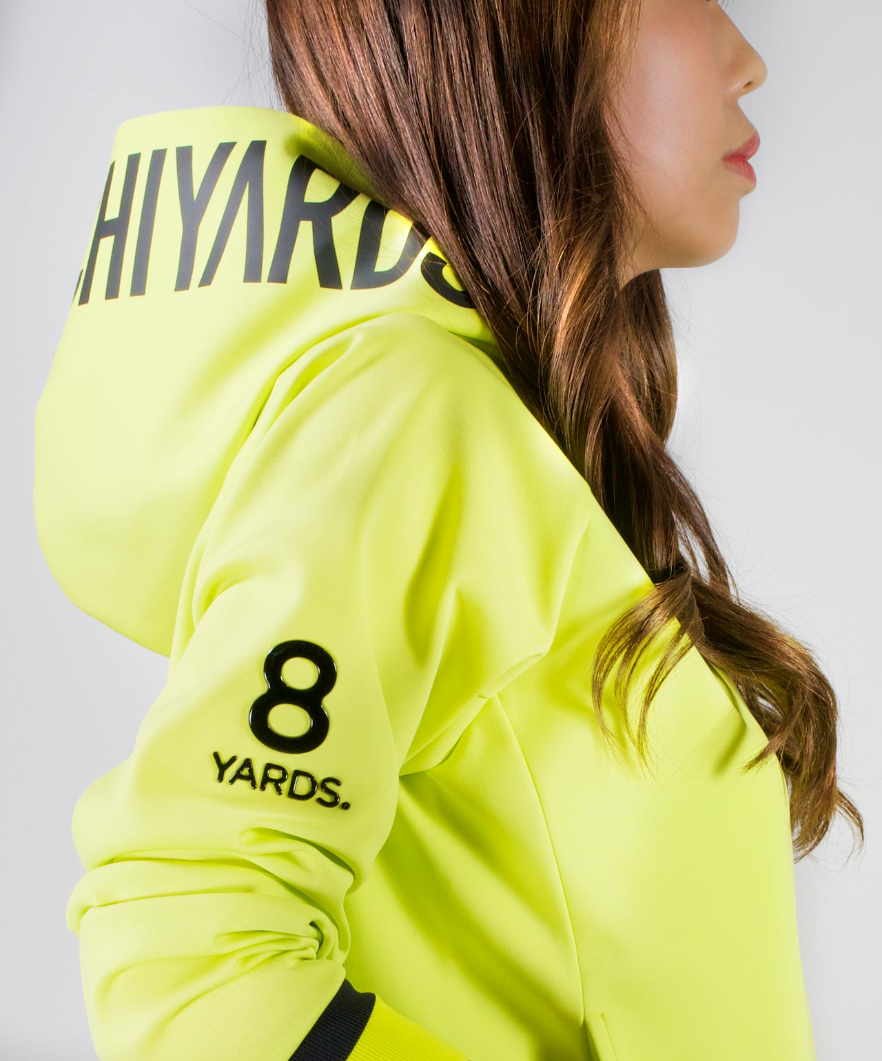 8YARDS / Women's BIG HOODIE IG | LimeYellow
