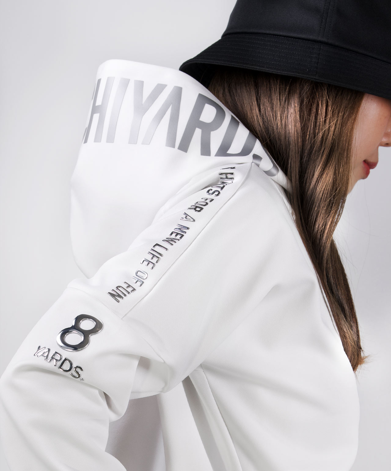 8YARDS / Women's Tagline BIG HOODIE