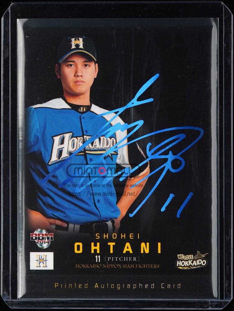 2014年の大谷翔平選手のサイン入りカード ミントモール / MINT VAULT店