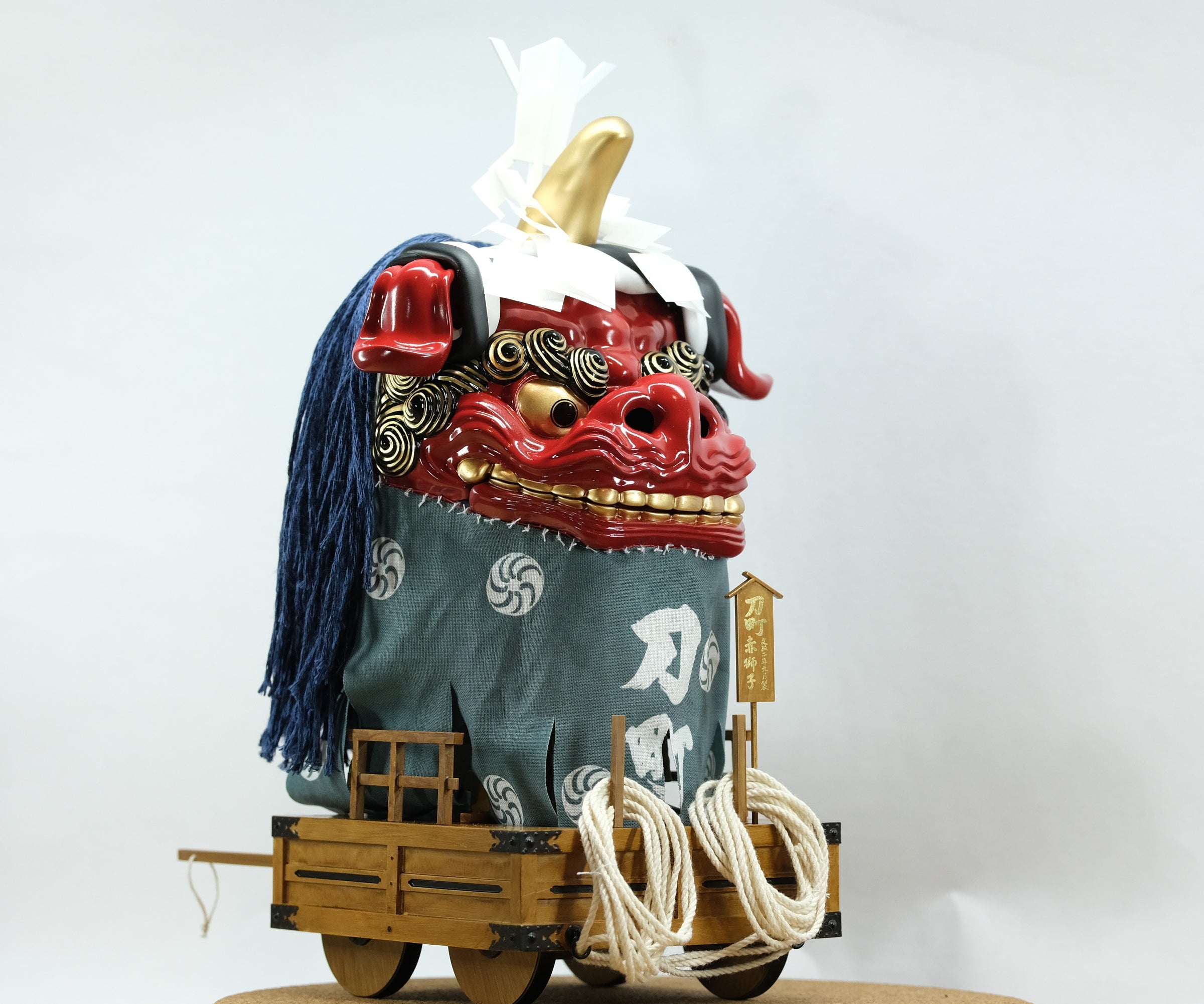 刀町 赤獅子 1/24スケール ガレージキット(未塗装) | 唐津くんち3D