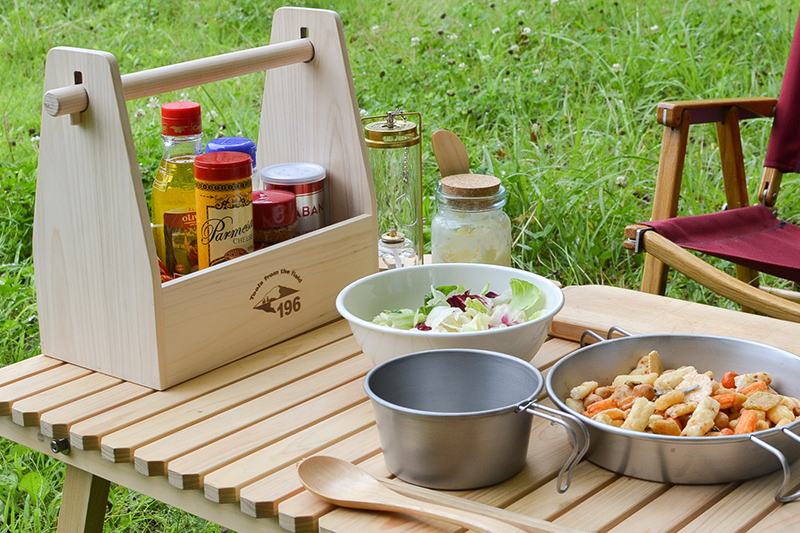 木製キャンプ用品のアウトドア・ガレージブランド 【196】ひのきの