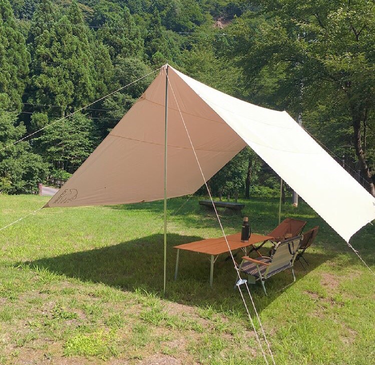 シンプルなノルディスク カーリ20は張り方のアレンジ自在 - ラボブログ