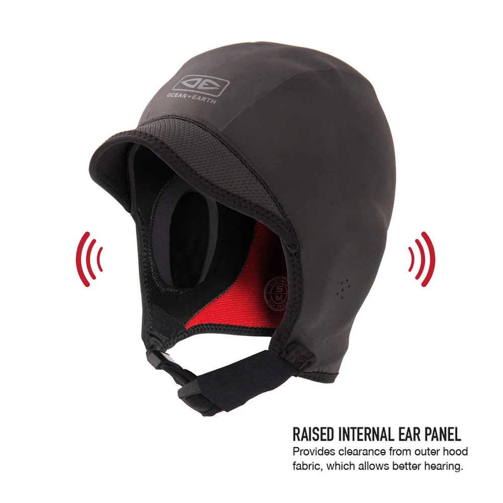 ONE WORLD LTD. / O&E HOOD EASY HEAR NEOPRENE S/M｜サーフキャップ