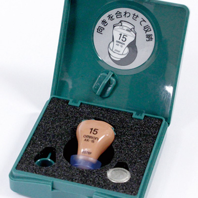 オムロン耳あな型補聴器】AK-15 イヤメイトデジタル