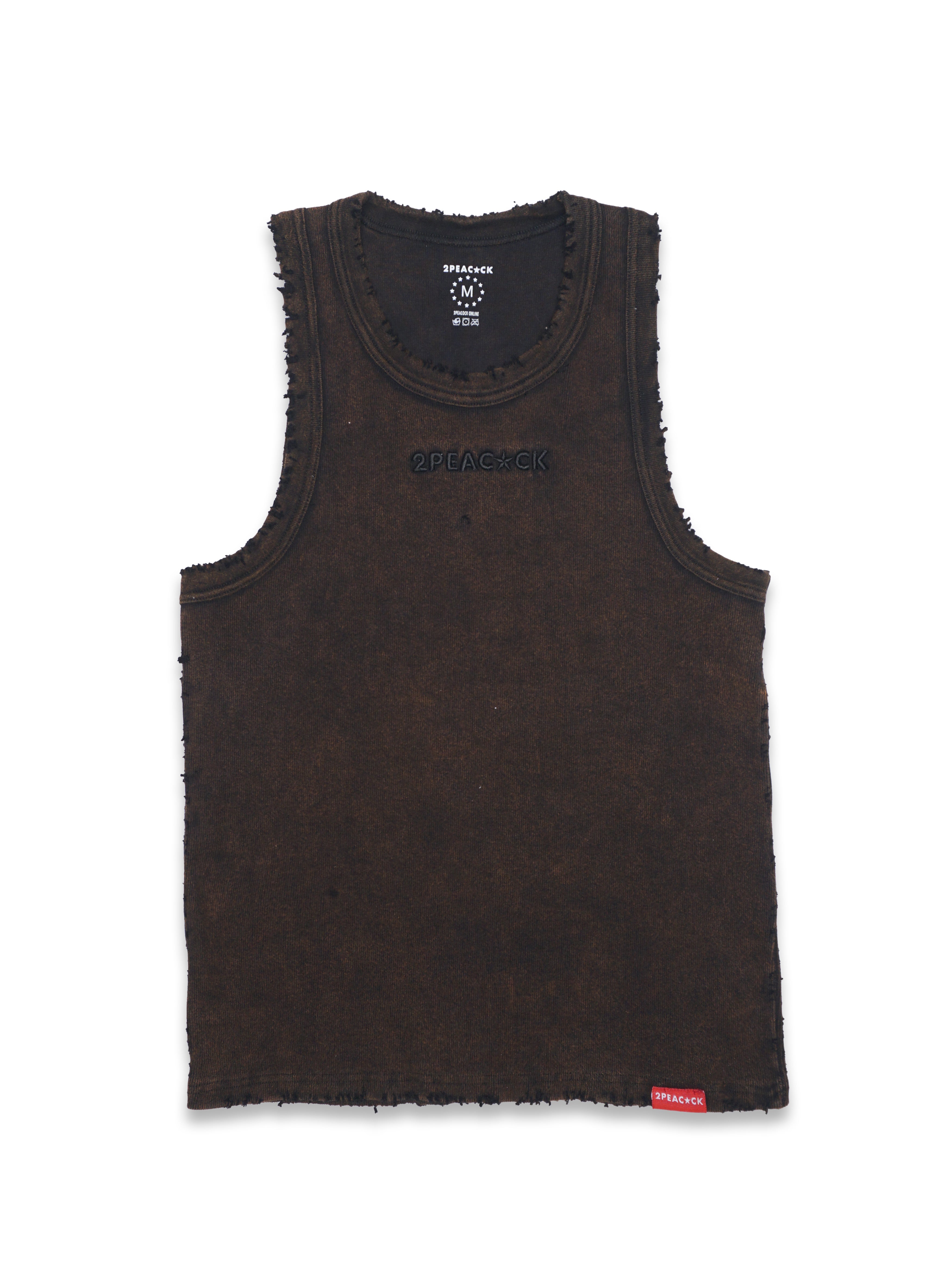 ANCELLM / DAMAGE TANK TOP(BLACK) 2 DAMAGE TANK TOP(BLACK) – ANCELLM