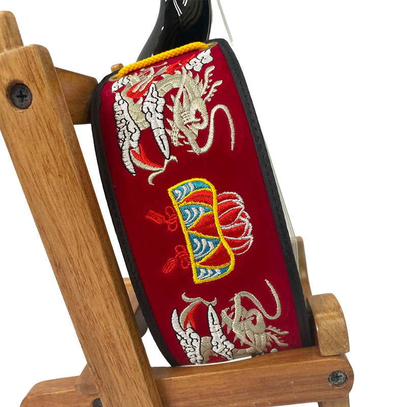 ティーガー（赤地 龍×花笠） 胴巻き 三線 通販 │ つは琉球店