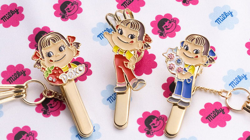 新作 ペコちゃん バッグキークリップmini 発売 - 株式会社3carat