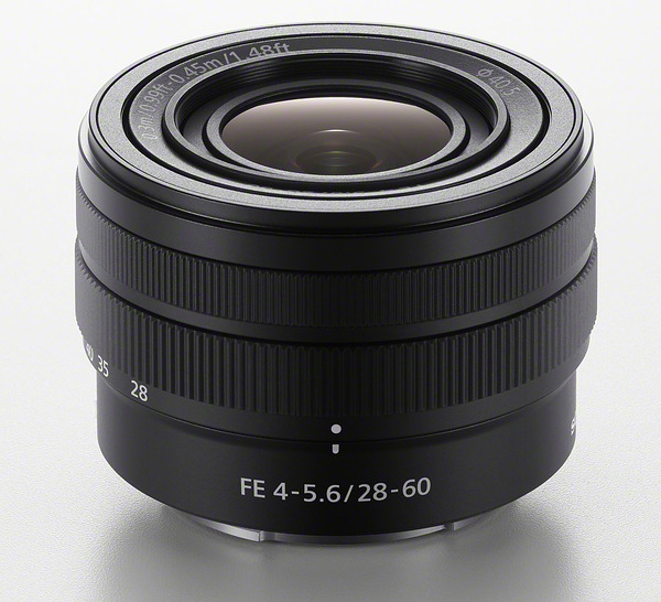 Sony announces tiny FE 28-60mm F4-5.6 full-frame zoom: DPReview