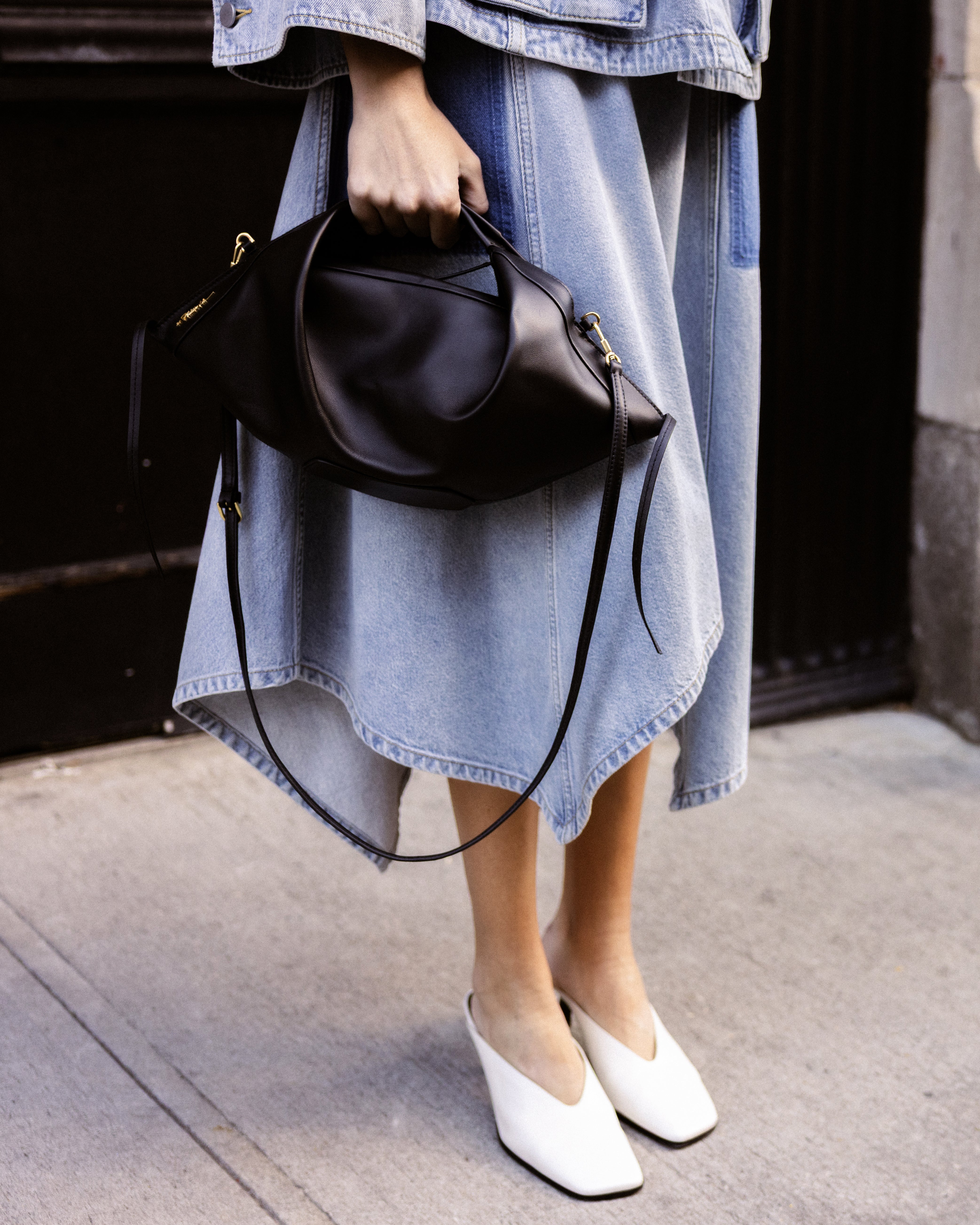 Black Deconstructed Duffle Bag | Elegant Phillip Lim Styles – 3.1