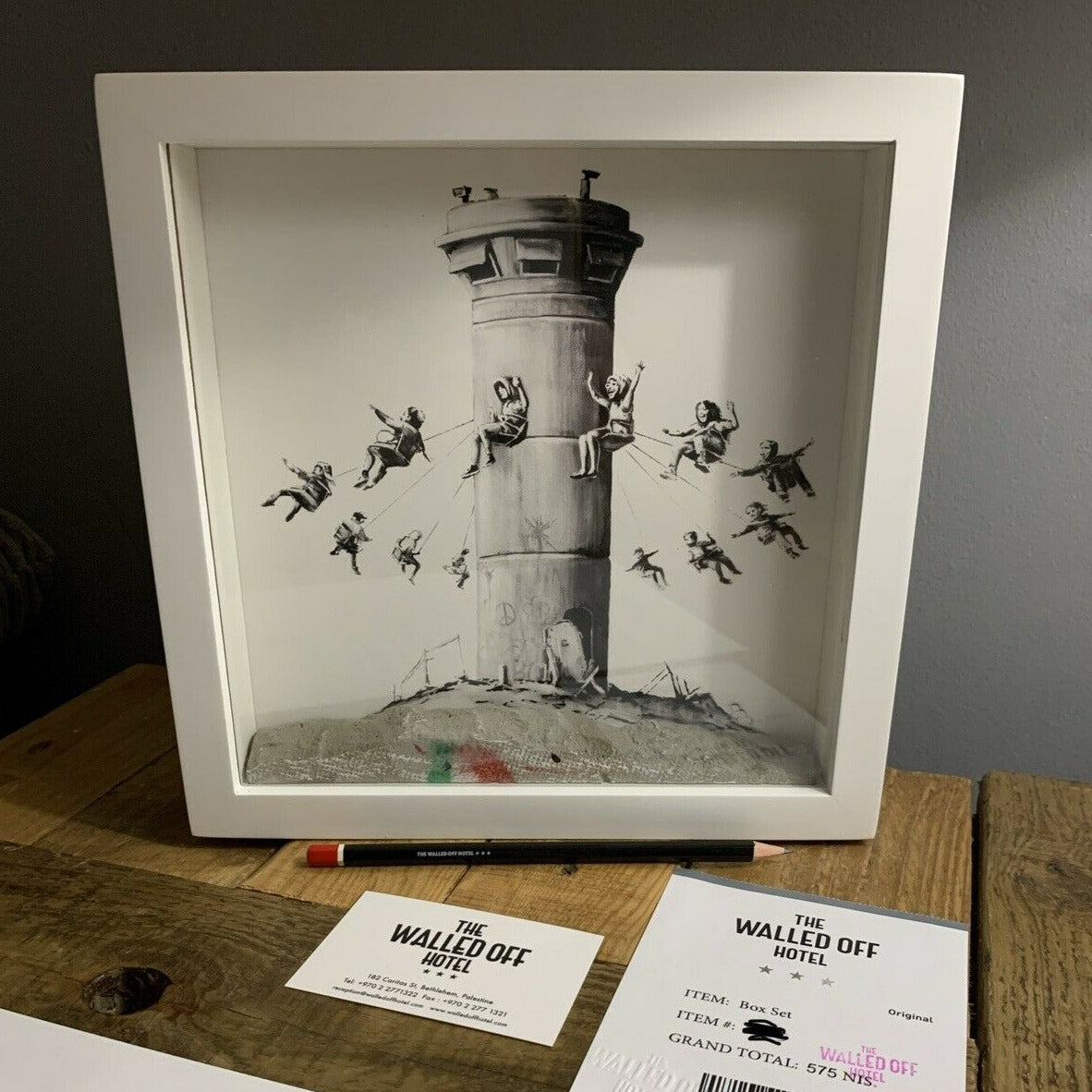banksy バンクシー walled off hotel BOX set Banksy - Walled Off