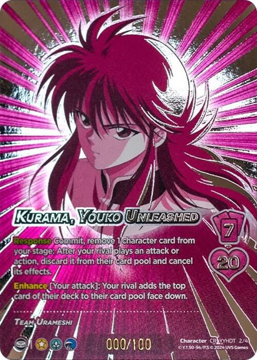 Kurama, Youko Unleashed (Serial Numbered) - Yu Yu Hakusho: Dark