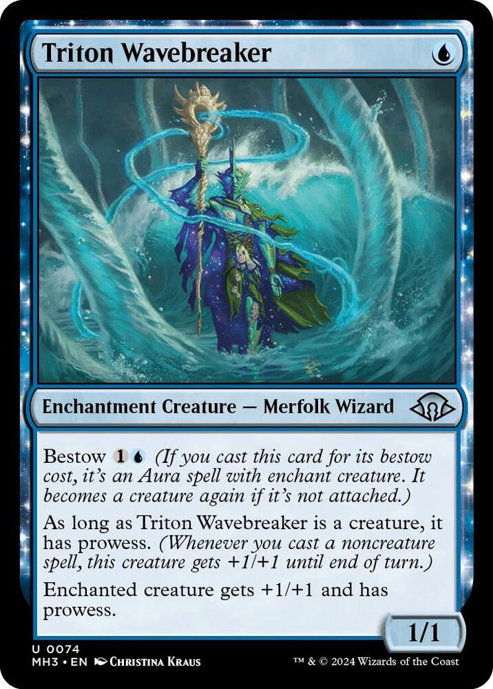 Triton Wavebreaker - Modern Horizons 3 - Magic: The Gathering
