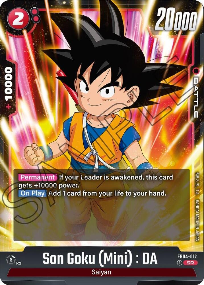 Son Goku (Mini) : DA - Ultra Limit - Dragon Ball Super: Fusion