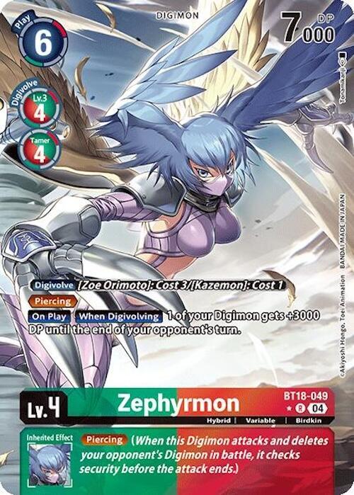Zephyrmon (Alternate Art) - Release Special Booster 2.0 - Digimon