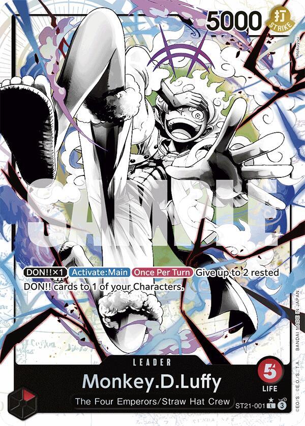 Monkey.D.Luffy (001) (Parallel) - Starter Deck EX: Gear 5 - One
