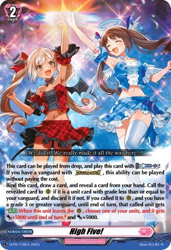 High Five! - D Promo Cards - Cardfight Vanguard - TCGplayer.com