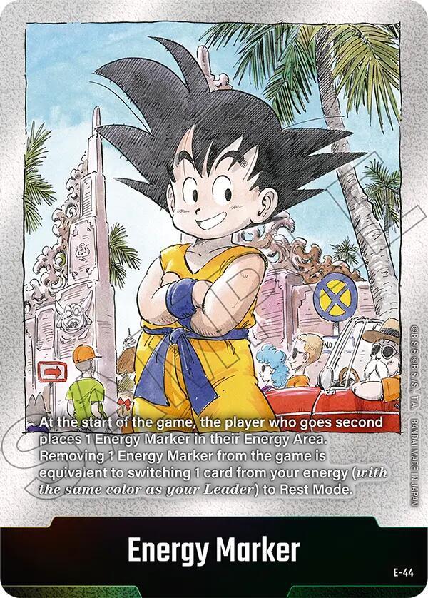 Energy Marker (E-44) - Fusion World Energy Markers - Dragon Ball