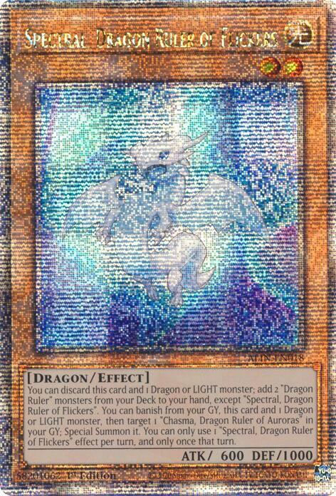 Spectral, Dragon Ruler of Flickers (Quarter Century Secret Rare