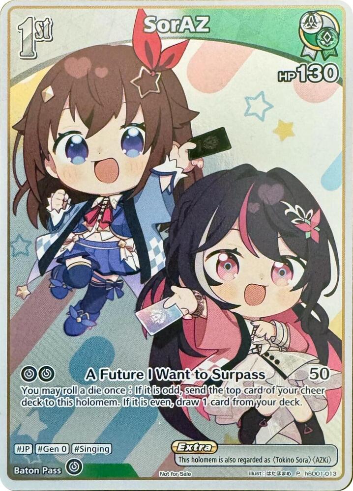 SorAZ (P) (hSD01-013) - hololive OFFICIAL CARD GAME Promos