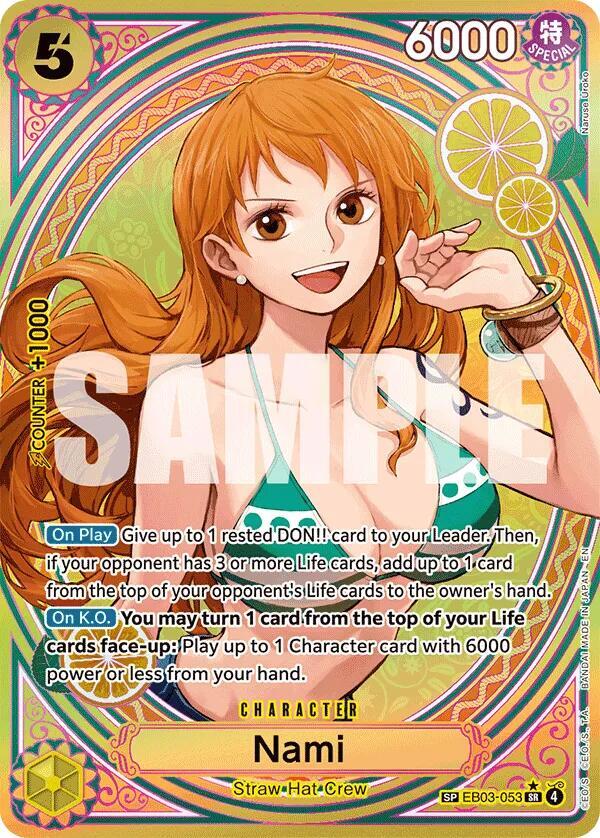 Nami (053) (SP) - Extra Booster: One Piece Heroines Edition - One