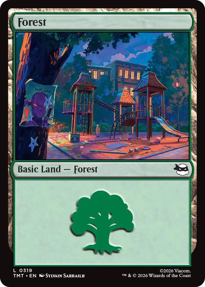 Forest (0319) - Teenage Mutant Ninja Turtles - Magic: The