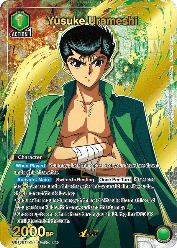 Yusuke Urameshi (002) (R*) - UE13BT: Yu Yu Hakusho: Ghost Files