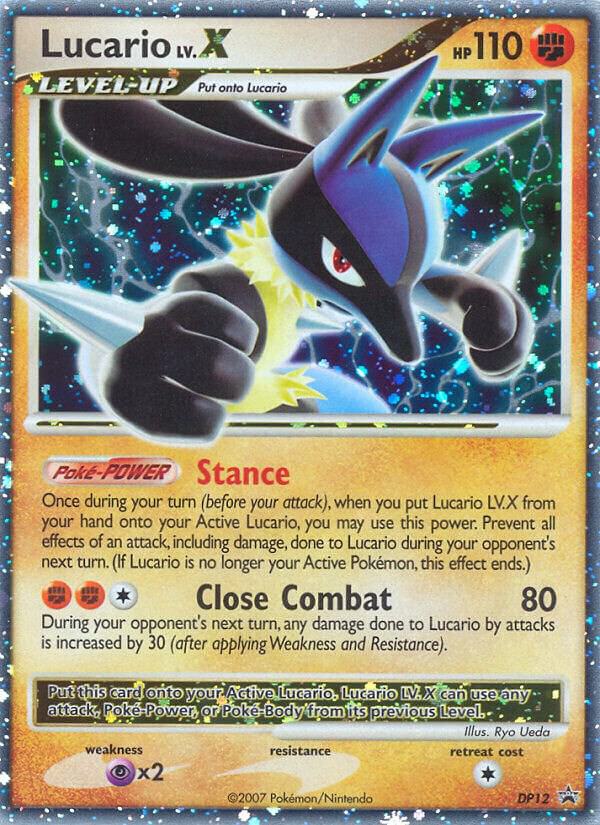 Lucario LV.X - DP12 - Diamond and Pearl Promos - Pokemon