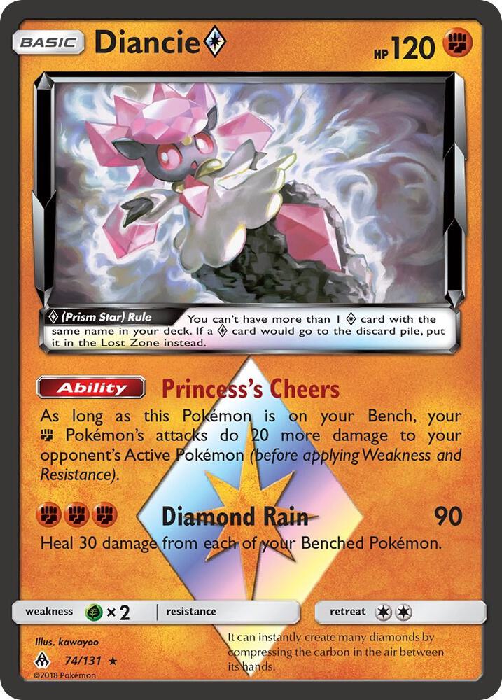 Diancie Prism Star - SM - Forbidden Light - Pokemon - TCGplayer.com