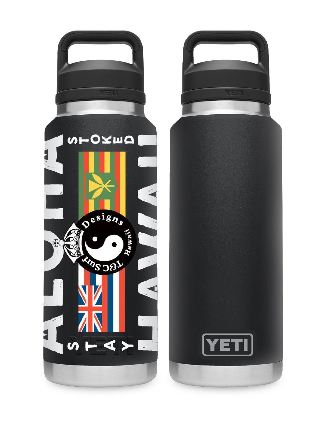 T&C Surf 36 oz Aloha Nation Yeti Bottle with Chug Cap – T&C Surf